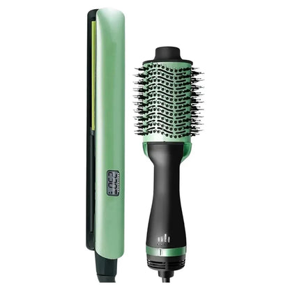 Combo Profesional PRONOVA 3 en 1 PRO-2523 | Secador + Plancha + Cepillo Moldeador